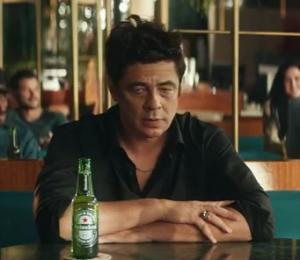 Benicio del Toro More Behind the star Heineken